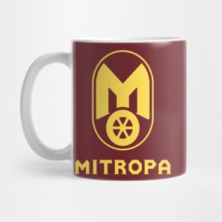 Moped Mitropa Logo (yellow) Mug